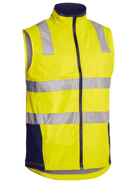 BV0348T Y/N TAPED SOFTSHELL VEST